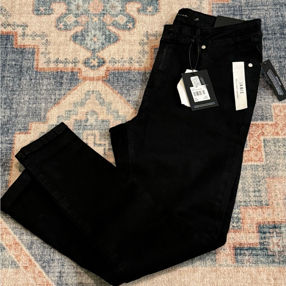 Tahari Jamie Roll Cuff Skinny Jeans | 16W